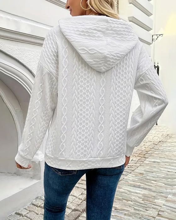 Kapuzenpullover Mit Kordelzug