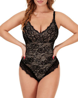 Sexy Spitzen-Bodys Shapewear Für Damenbekleidung