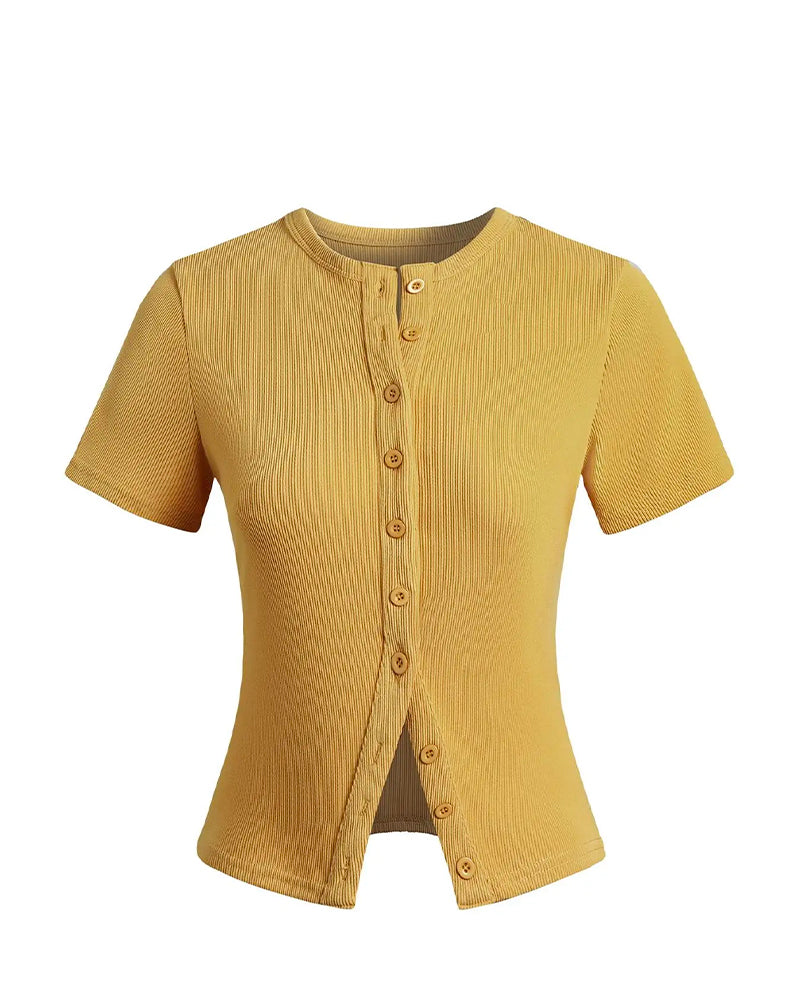 Kurze Schulterfreie Strickjacke