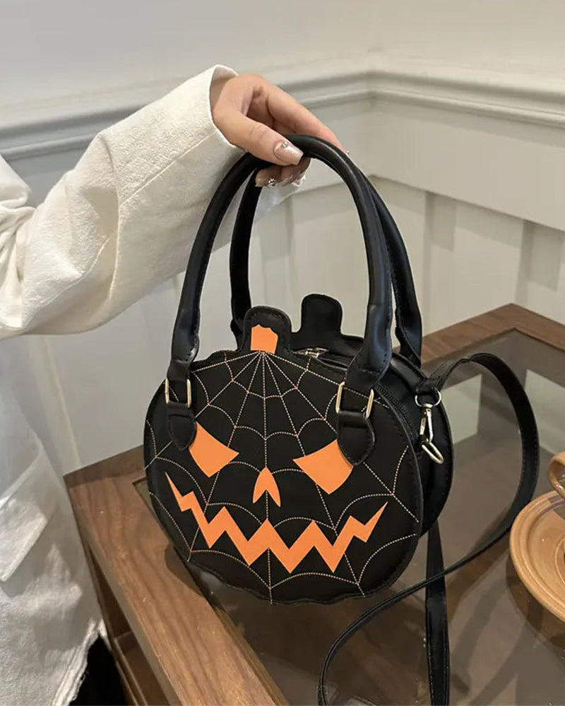 2026 Halloween Kürbistasche – Süße Umhängetasche & Schultertasche Für Frauen
