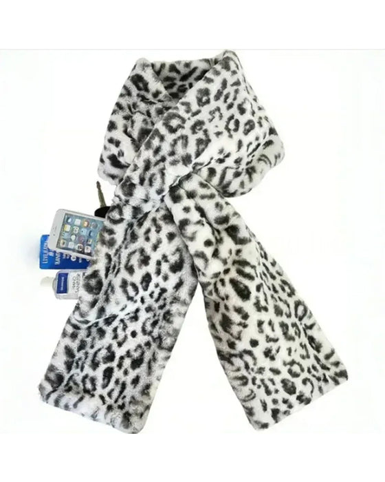 🎁Versteckte Tasche Kuscheliger Schal Warm Weich Und Sicher Reißverschluss🧣