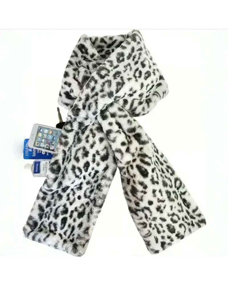 🎁Versteckte Tasche Kuscheliger Schal Warm Weich Und Sicher Reißverschluss🧣