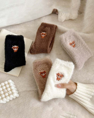 Socken Süße Kuh Hausschuhe