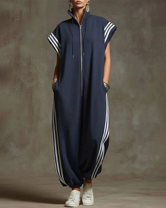Jumpsuit Hip Hop Gestreift