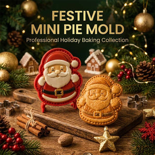 Weihnachts-Mini-Pie-Förmchen Kollektion