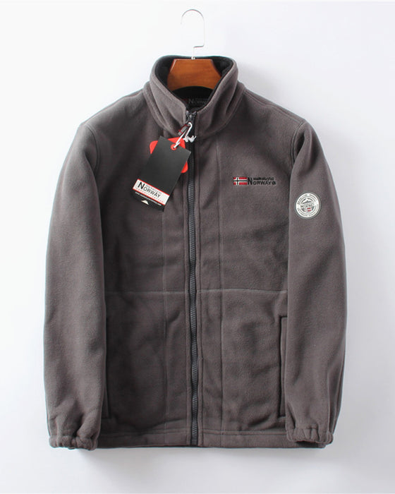 Jacke Herren Doppel-Lag Fleece & 50% RABATT