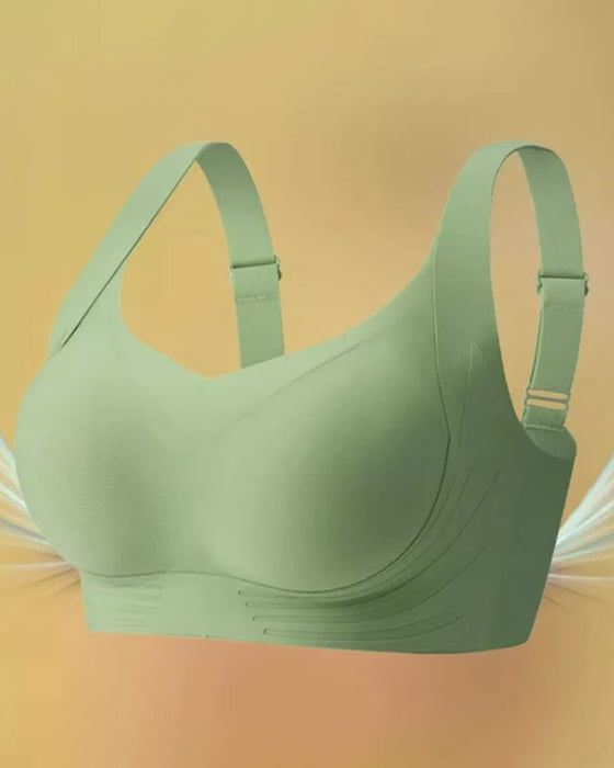 Nahtloser Push-Up-BH ohne Bügel für Damen
