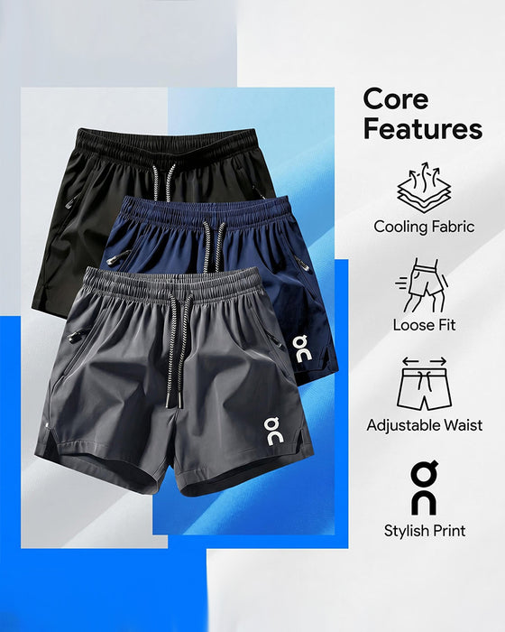 Shorts Locker Lässig Kordelzug Elastische Taille