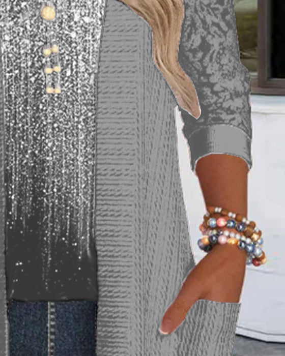 Modisches Oberteil Im Fake-Zweiteiler-Design