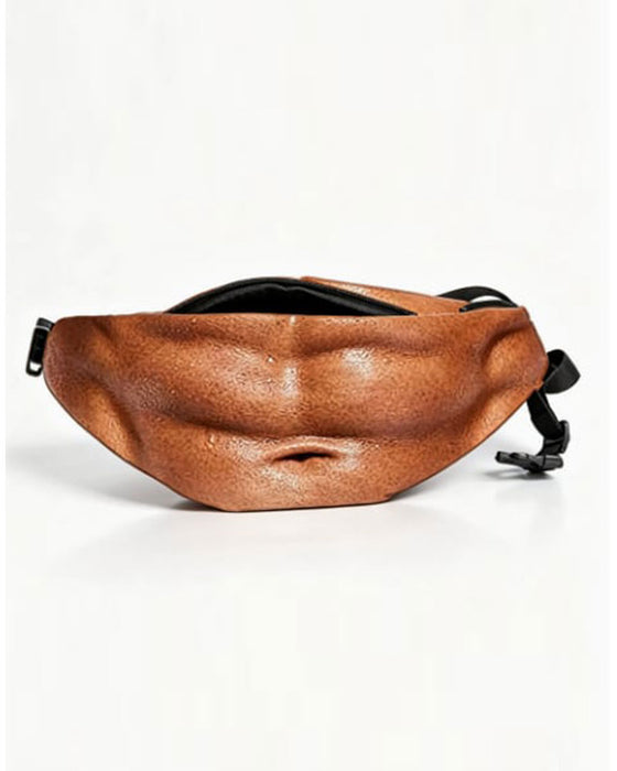 Lustige Bauchtasche – Realistische Bauchtasche als Gag