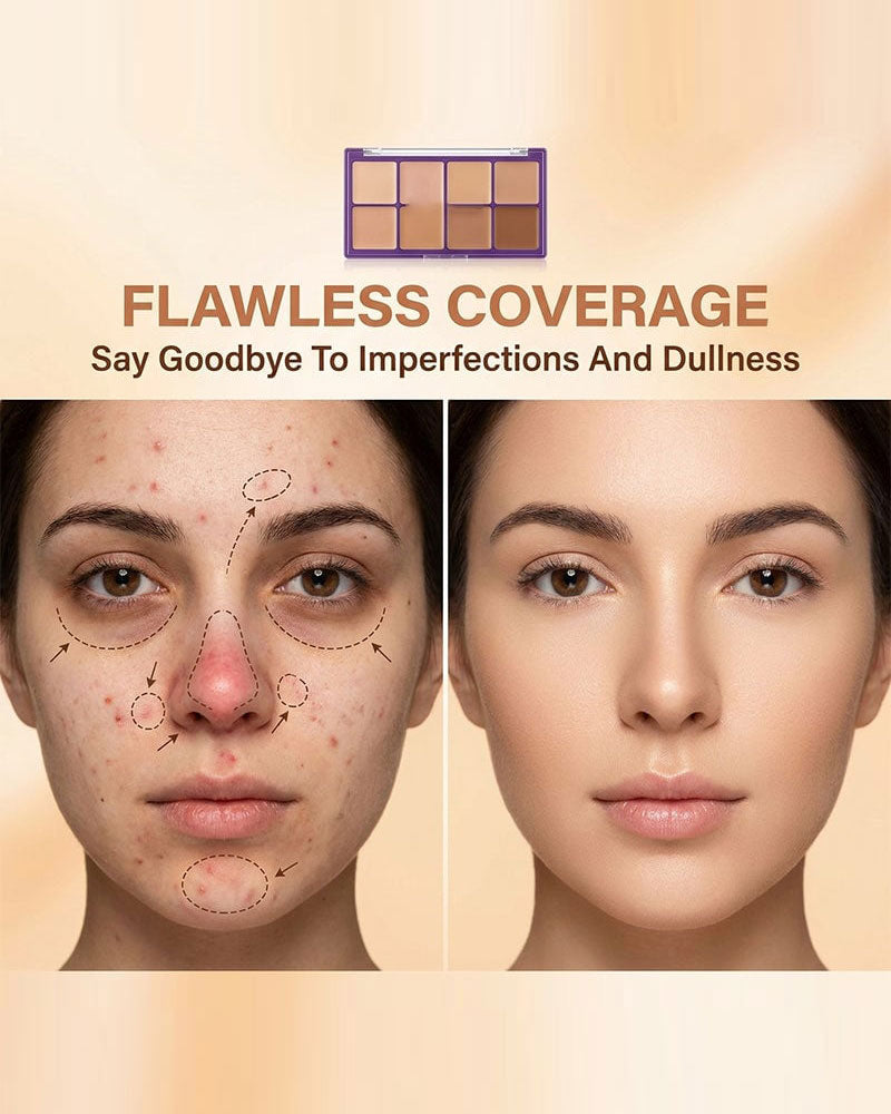 8-Farben Concealer Palette