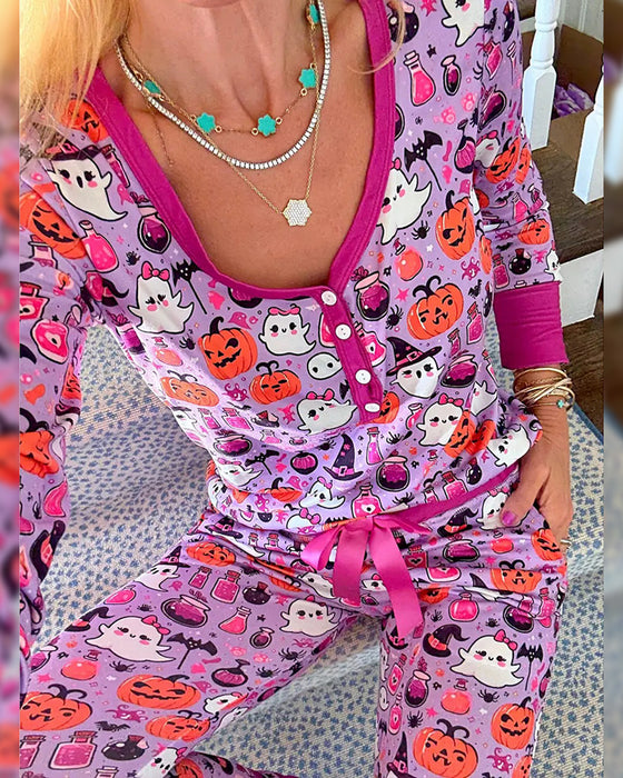 Set Halloween Thema Pyjama