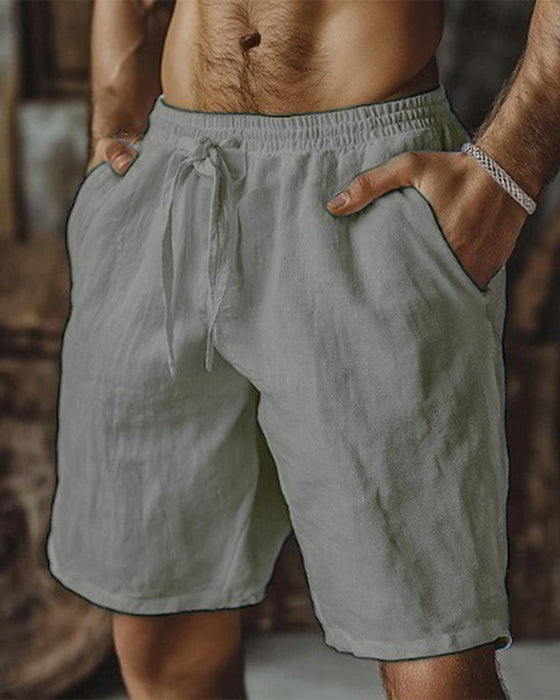 Shorts Kordelzug Elastischer Bund