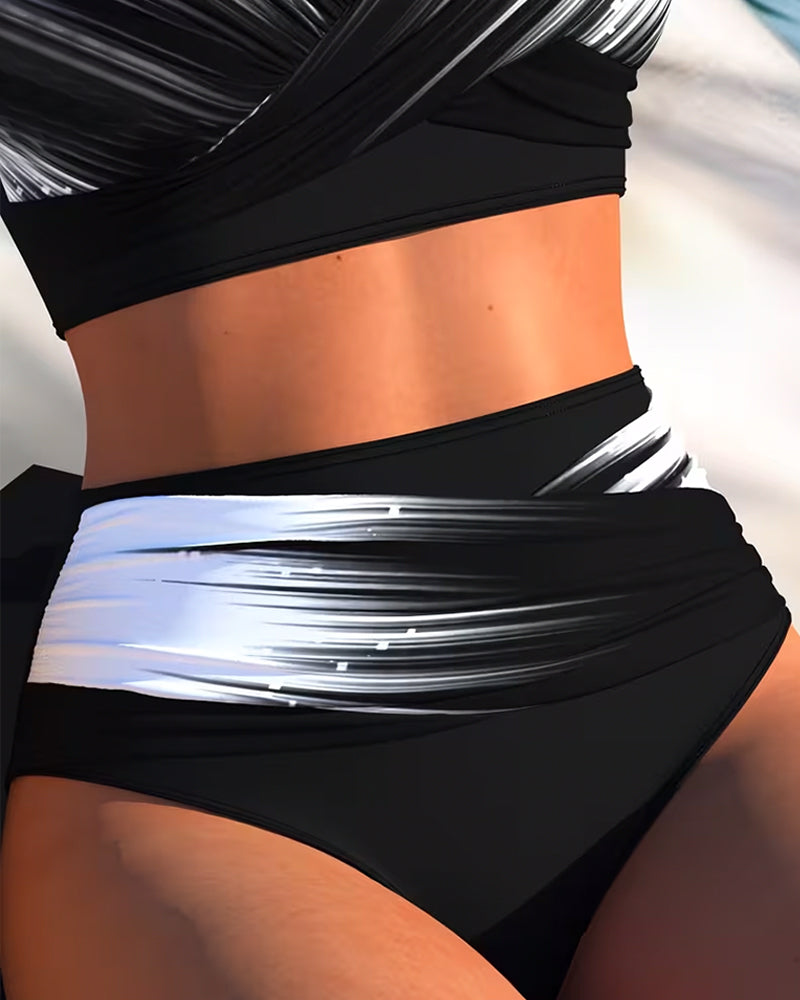 Bikini Verlaufsfarbe Getrennt