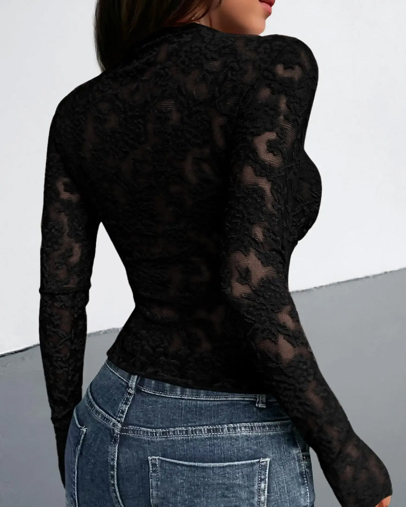 Bluse Mode Spitze Sexy