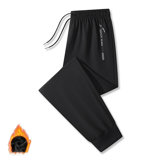 Hose Thermisch Fleece-Gefüttert Casual Aktiv