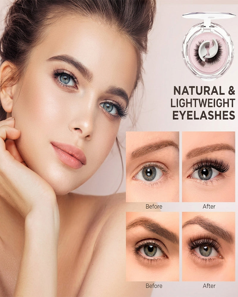 🥳2026 Im Angebot 🥳💞 Mehr Als 50.000 Verkauft! 👁️✨ Wiederverwendbare Selbstklebende Falsche Wimpern – Kein Kleber Nötig, Einfach Auftragen Und Los. Natürliche Locke, Wiederverwendbar Und Leicht Zu Entfernen. Ein Echter Gamechanger In Der Schönheit! 💕🌸