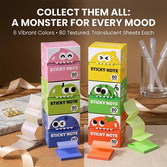 Monster Pop-up Haftnotizen