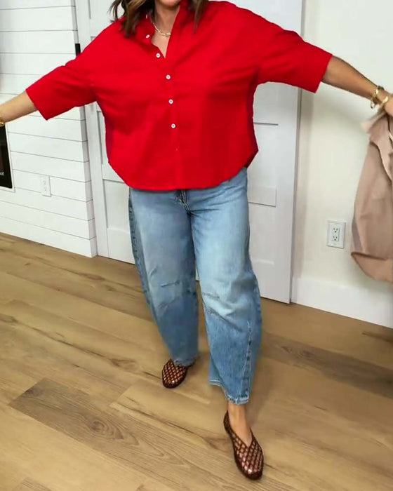 Hemd Revers Locker Uni