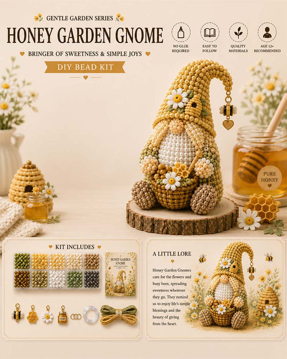 🔥 💕Gemütliches Gnome Diy Perlenkit Sammlung – Sammle Alle 7 Gnome