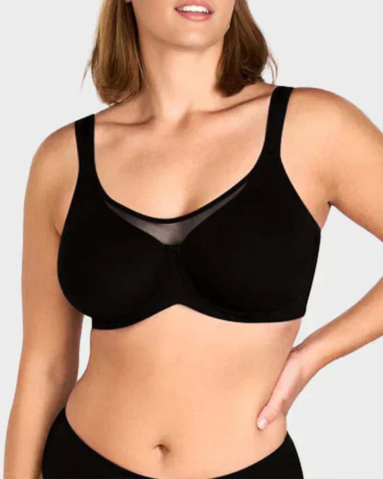 BH Mesh Zusammengefügt Bügel Push-Up