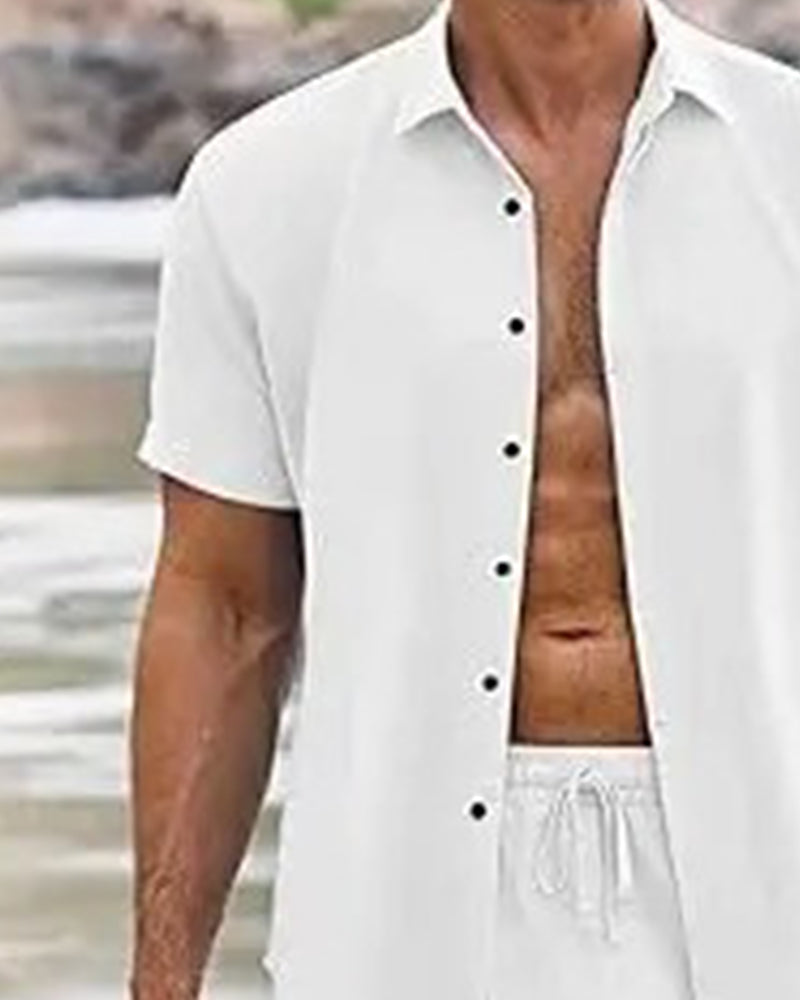 Hemdenset – Herren-Poloshirt Mit Kurzem Arm