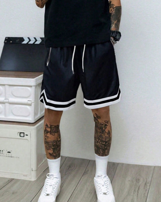 Herrenshorts Sport Kordelzug