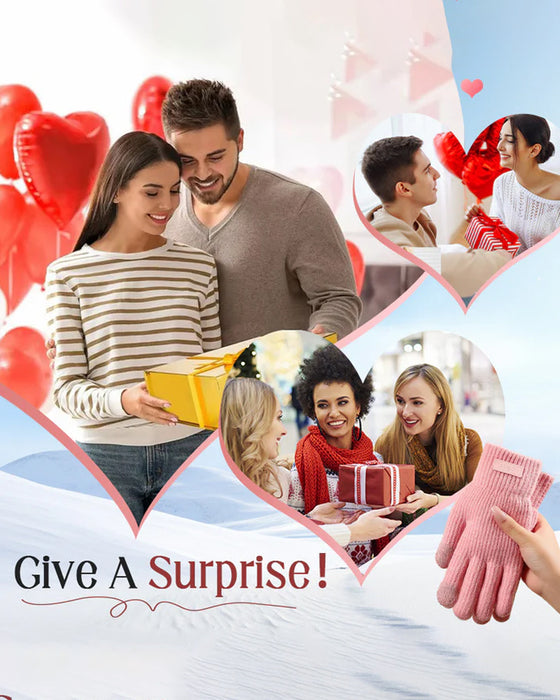 Warm Thermo Gestrickt Touchscreen Handschuhe