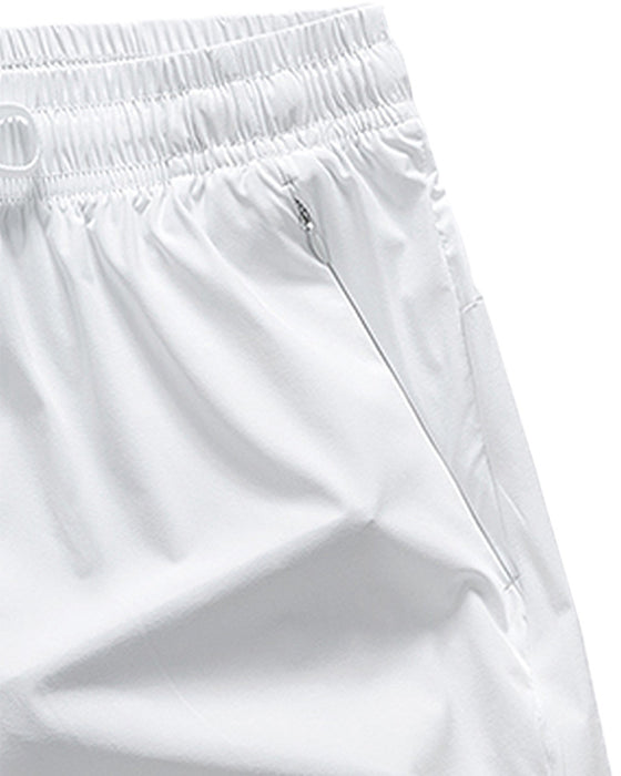 Shorts Männer Elastischer Bund Tasche Schnelltrocknend Eis-Seide Sport