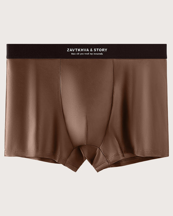 Luxus EisSeide Herrenboxershorts