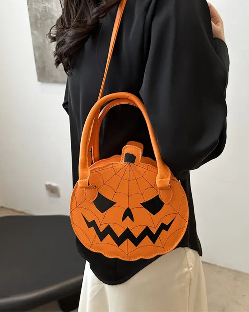 2026 Halloween Kürbistasche – Süße Umhängetasche & Schultertasche Für Frauen