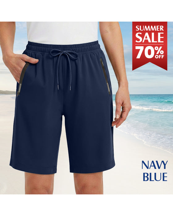 Shorts Elastische Taille Kordelzug Schnelltrocknend
