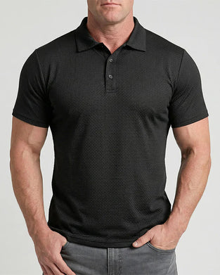 Herren T-Shirt Lässig Einfarbig