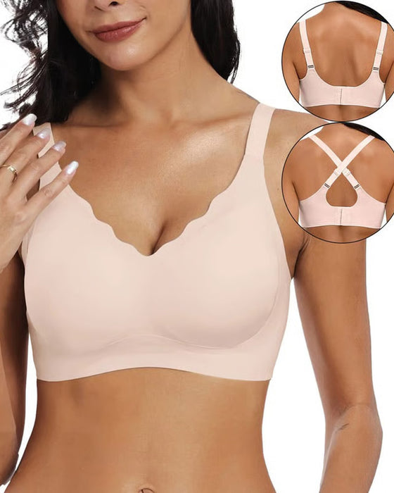 💖BH Nahtlos Geschweifter Push-Up