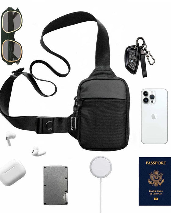 Diebstahlsichere Everyday-Slingbag – Leichter Crossbody-Reiserucksack