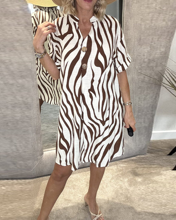 Kleid Lockeres Casual Hemd