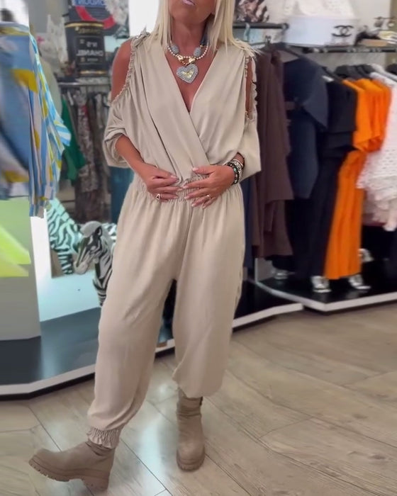 Jumpsuit Von Der Schulter