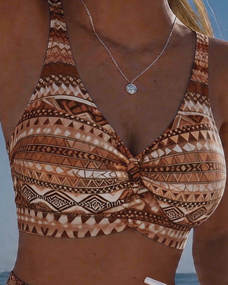 Bikini Geometrisch Zweiteiler