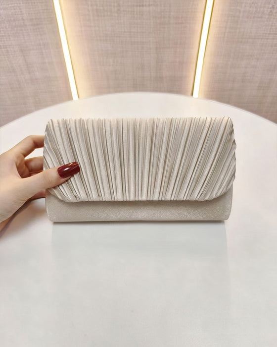 Tasche Solide Farbe Gefaltet Schulter