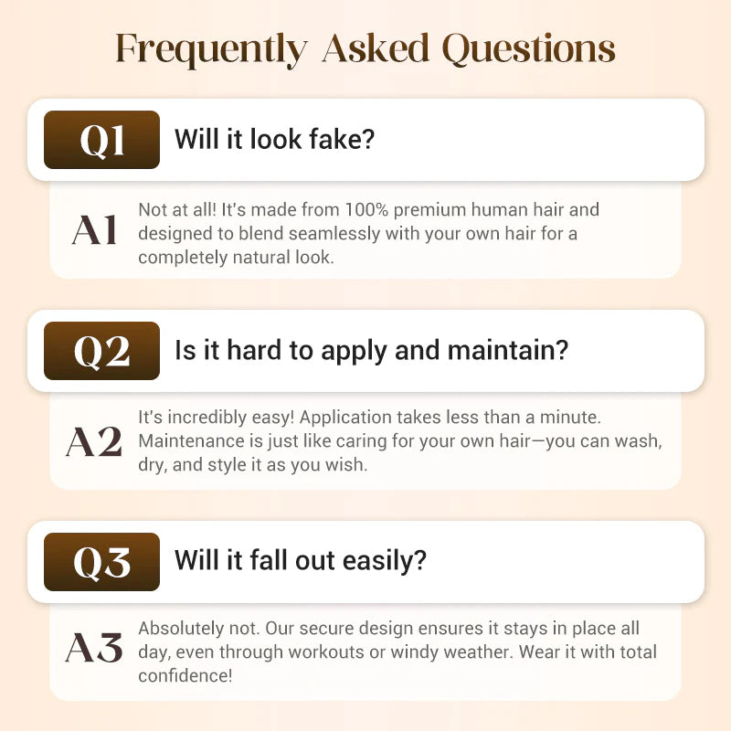 Extension Damen Nahtlos Pony