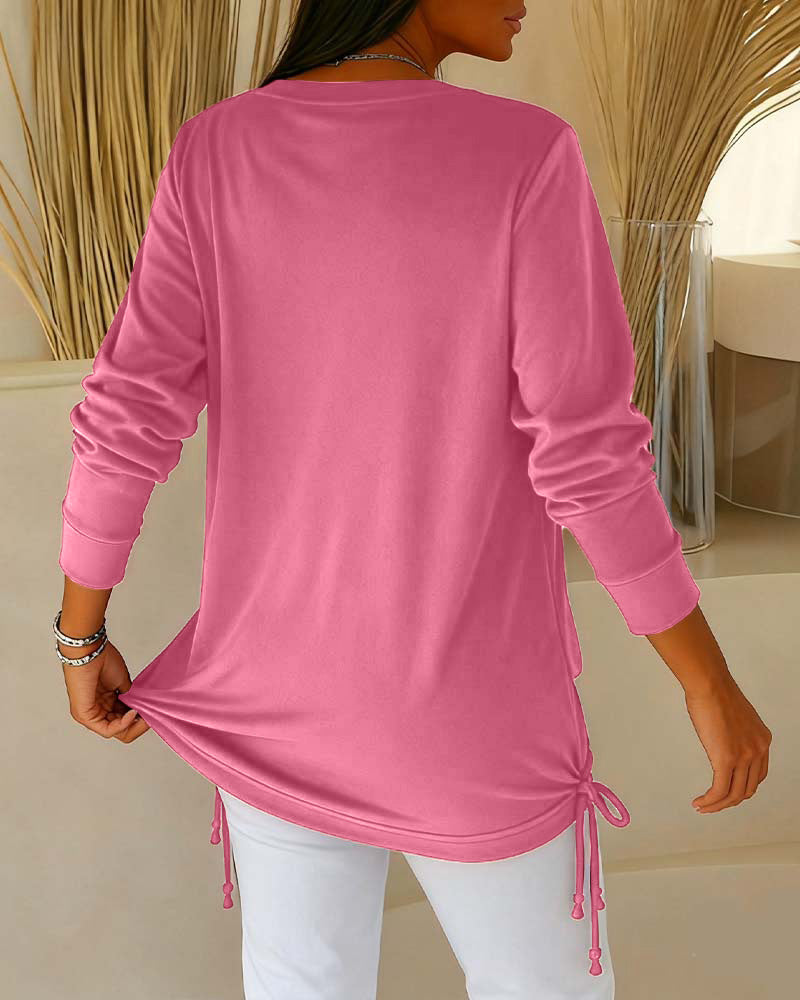 Pailletten-Top Mit Kontrastfarben Im Zwei-In-Eins-Look