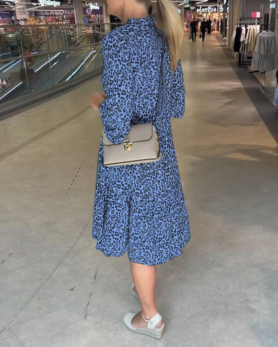 Kleid Leopardenprint