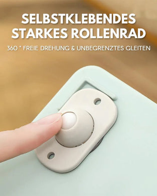 Selbstklebendes starkes Rollenrad，4 Stück