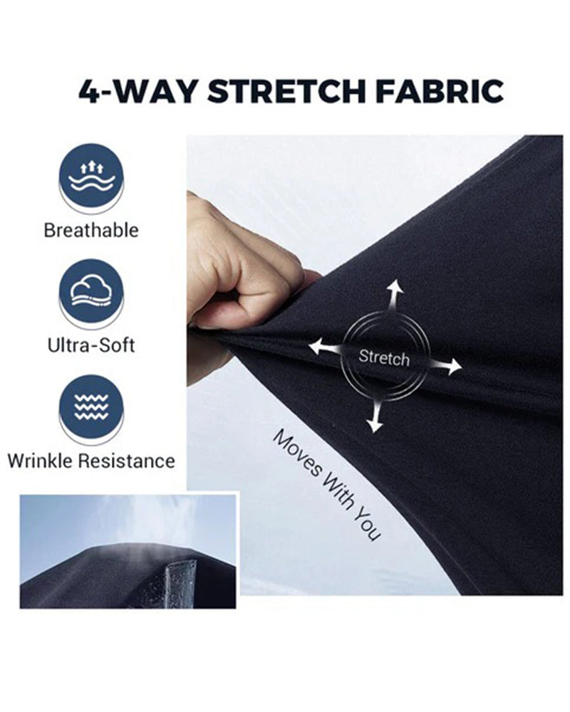 Hose Herren Stretch Schmal Geschnitten