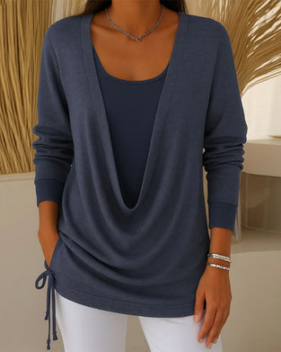 Oberteile Fake Zweiteiler Mode