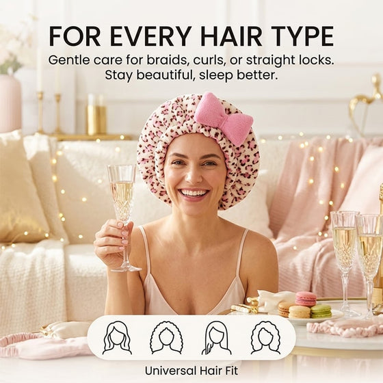 Stirnband Leopard Gestreift 3D Haare