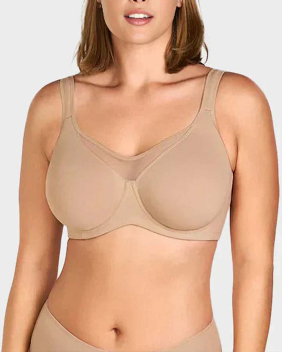 BH Mesh Zusammengefügt Bügel Push-Up
