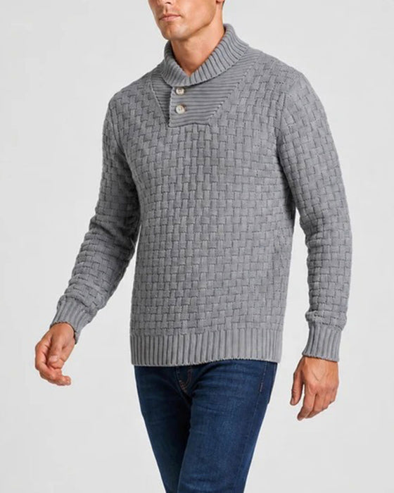 Pullover Herren Kariert Lässig