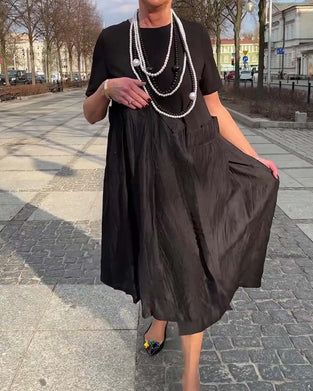 Kleid Unregelmäßig Patchwork