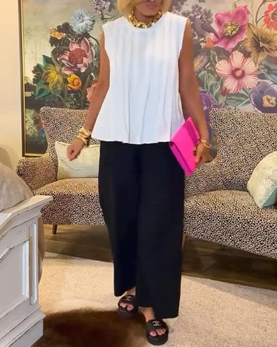 Vielseitige Camisole mit Eleganten Rüschenfalten